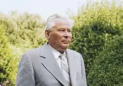 Konstantin Chernenko succeeded Yuri Andropov as Soviet leader on February 9, 1984