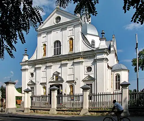 Corpus Christi Church, Grand Duchy of Lithuania (today Nyasvizh, Belarus), 1586 and 1593