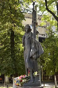 Mihai Eminescu statue, Chernivtsi, Ukraine