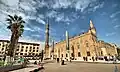 Al-Hussein Mosque in Cairo, Egypt