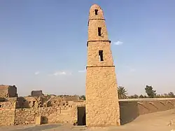 Minaret of Umar Mosque in Dumat al-Jandal, Saudi Arabia