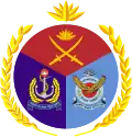 Tri-service Logo of Bangladesh Armed Forces