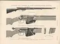 Drawing of Mannlicher M1886 showing the locking pawl on the underside of the bolt.