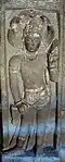 The sanctum has two Nagarajas on the side as guardians.