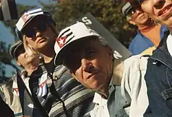 Cuban-American demonstrators in Washington D.C. in October 1994