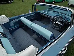 1960 Impala convertible interior
