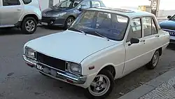 1972–1973 Mazda 1300 4-door saloon (Europe)