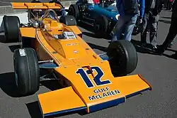 McLaren M16C in orange livery