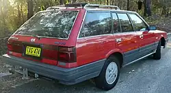1987 Nissan Skyline GXE station wagon (facelift)