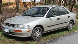 1995–1996 Mazda Protegé saloon (US)