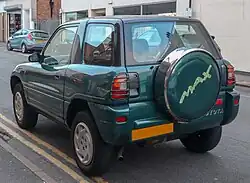 Pre-facelift Toyota RAV4 hard-top