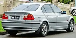pre-facelift sedan