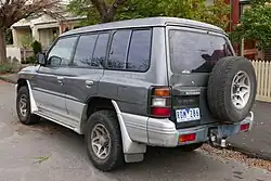 Rear view (facelift)