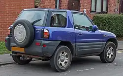 Facelift RAV4 3-door hardtop