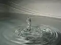 Backjet from drop impact