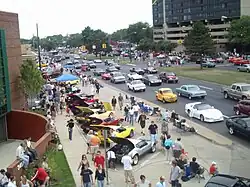 Woodward Avenue during the Woodward Dream Cruise in 2007
