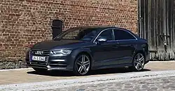 2013 Audi S3 Saloon front view (8V; pre-facelift)