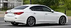 Skyline 350GT Hybrid rear view
