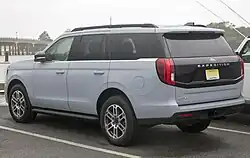 Ford Expedition Active (rear view; standard wheelbase)