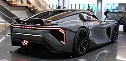 LFA Concept rear view