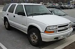 1999–2001 Chevrolet S-10 Blazer with TrailBlazer appearance package