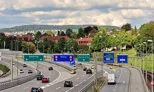 A3 in Zürich
