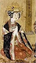 Buddhist donatress, 10th century.