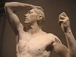 A plaster of The Age of Bronze