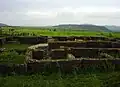 Dungur, with the Gudit stelae field immediately beyond it