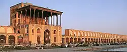 Façade of Ali Qapu Palace