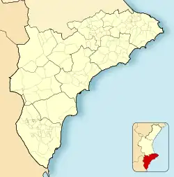 Alacant / Alicante is located in Province of Alicante