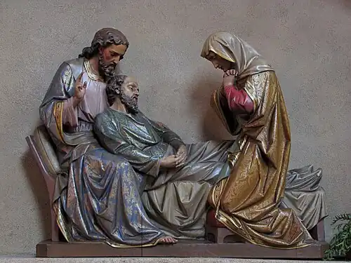 Death of Joseph, Upper Rhine (Ammerschwihr), 16th ct.