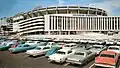Exterior of Anaheim Stadium, circa 1967