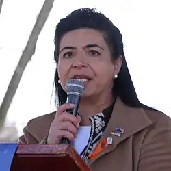 Anna Kaplan (née Monahemi), Iranian-American member of the New York State Senate (2019–22), attorney