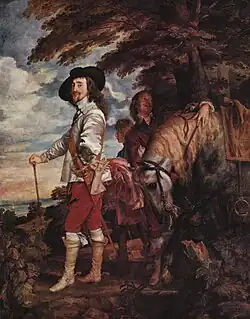 Charles I at the Hunt (c. 1635), Louvre