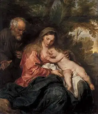 Rest on the Flight into Egypt (c. 1630), Alte Pinakothek