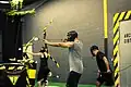 A game of archery tag in Toronto