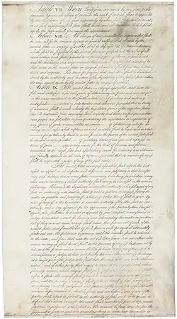 Art. VII to Art. IX, Sec. 2