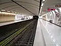 Athens Metro Acropolis station. Melina's photograph is on the right.