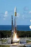 Maiden flight of Atlas V carrying Hot Bird 6 for Eutelsat