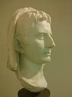 Roman bust of Augustus