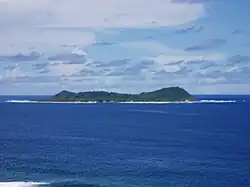 Aunu'u island, offshore of the island of Tutuila, American Samoa