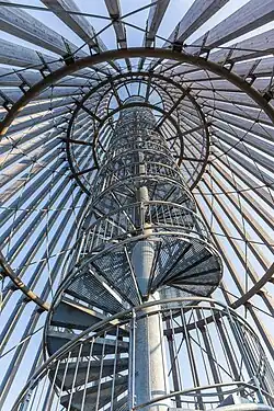 This stair tower displays the classic helical shape (Austria)
