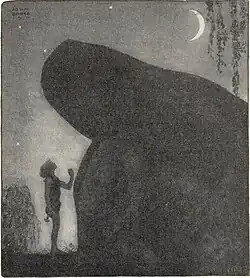Wake up Groa, wake up Mother, 1911, watercolor