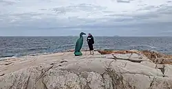 Monument on Fogo Island, Canada