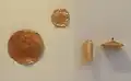 Gold discs and ornaments[217]