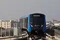 Blue Line in Bangkok, Thailand