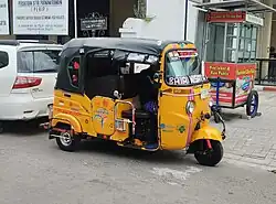 4-stroke Bajaj in Yogyakarta