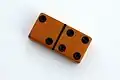 A Bakelite domino