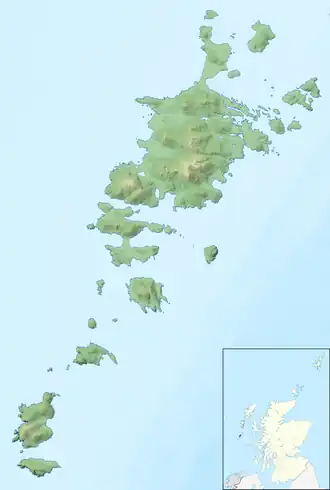 Mingulay is located in Barra